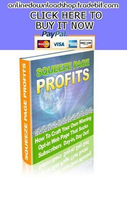 Product picture Squeeze Page Profits
