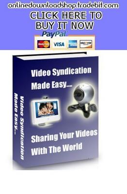 Product picture Video Syndication Made Easy