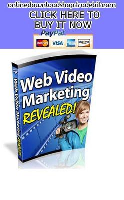 Product picture Web Video Marketing Revealed