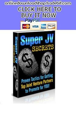 Product picture Super JV Secrets