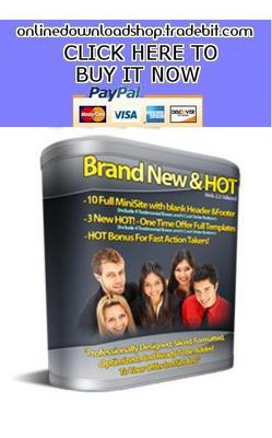 Product picture Brand New - Professional 10 MiniSites & 3 OTO Templates