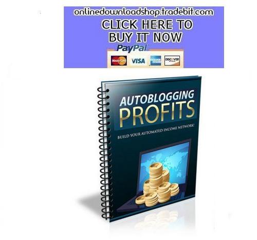 Product picture Auto Blogging Profits