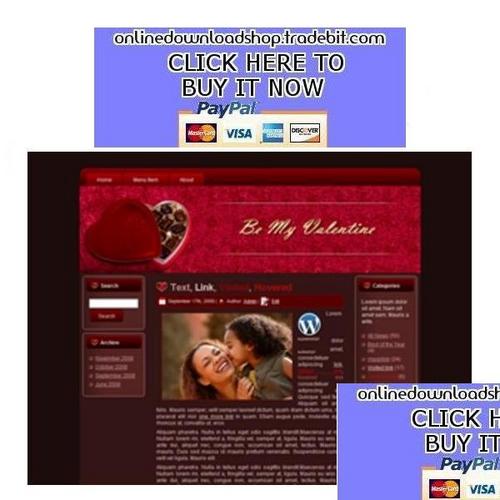 Product picture Chocolate Valentine Template