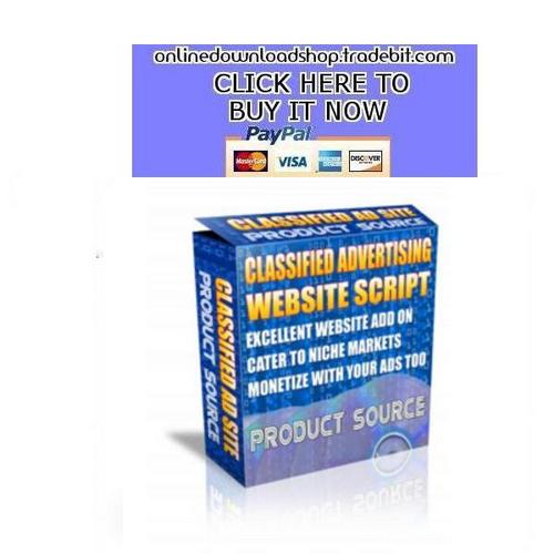 Product picture Classified Advertising Website Script