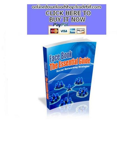 Product picture Face Book - The Essential Guide