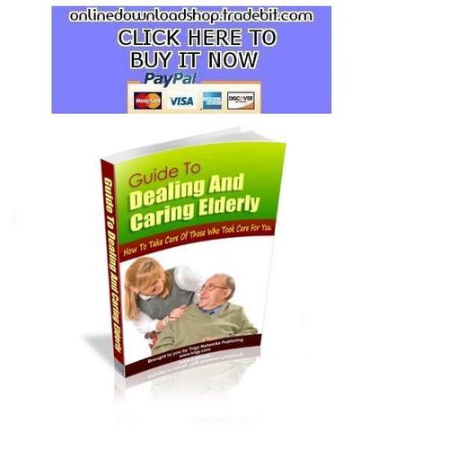 Product picture Guide To Dealing And Caring Elderly