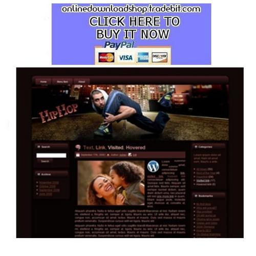 Product picture Hip Hop Dance Template