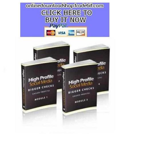 Product picture High Profile Social Media 