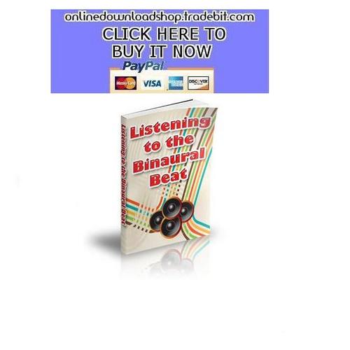 Product picture Listening to the Binaural Beat