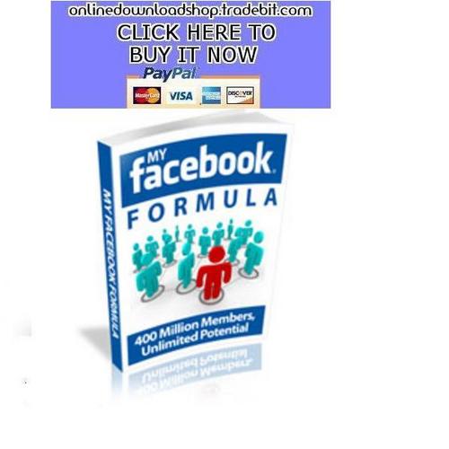 Product picture My Facebook Formula