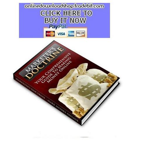 Product picture Marketers Doctrine