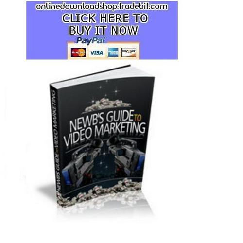 Product picture Newbies Guide To Video Marketing