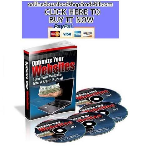 Product picture Optimize Your Websites