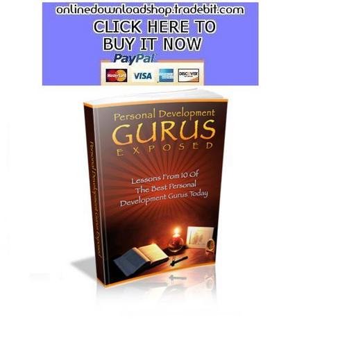 Product picture Personal Development Gurus Exposed