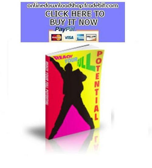 Product picture Reach Your Full Potential