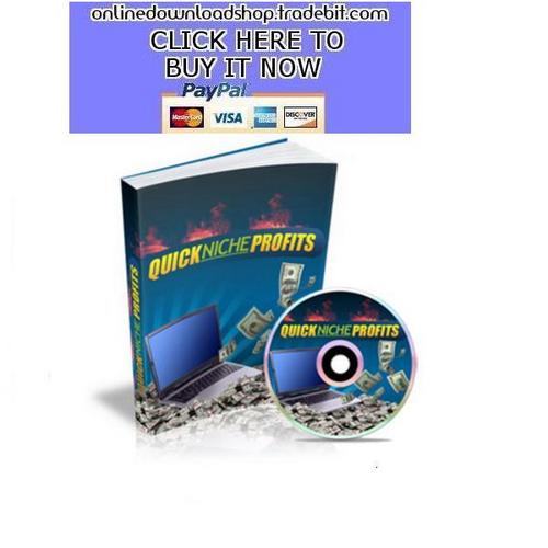 Product picture Quick Niche Profits