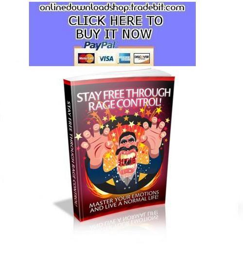 Product picture Stay Free Through Rage Control