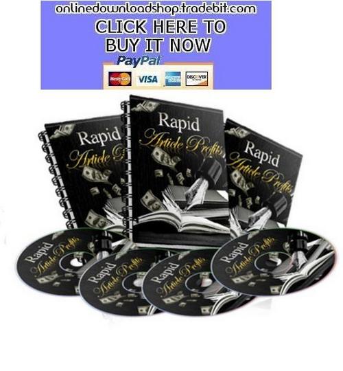 Product picture Rapid ArticleProfits