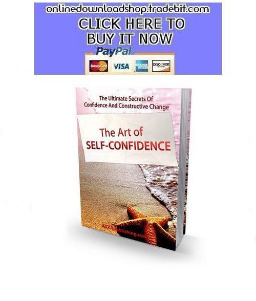 Product picture The Art of Self Confidence