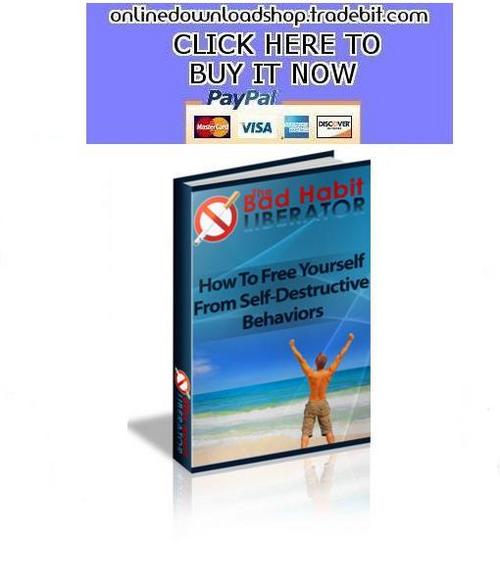 Product picture The Bad Habit Liberator