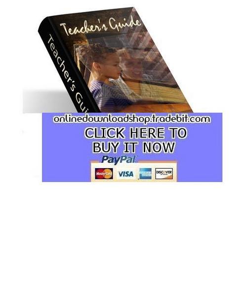Product picture The Teachers Guide