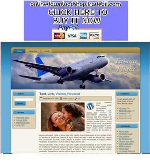 Product picture Travel Template Package