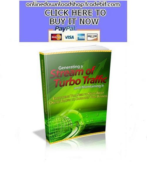 Product picture Generating a Stream of Turbo Traffic