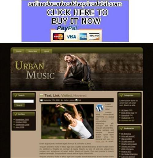 Product picture Urban Music Template Package